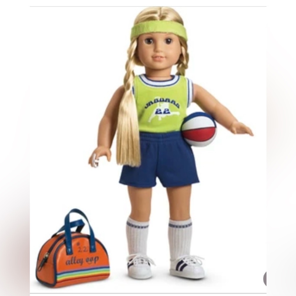 American Girl Doll Julie’s Hoops Outfit- INCOMPLETE